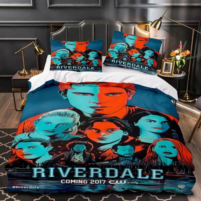 Riverdale Cosplay Bedding Set Duvet Covers Quilt Bed Sheets Sets