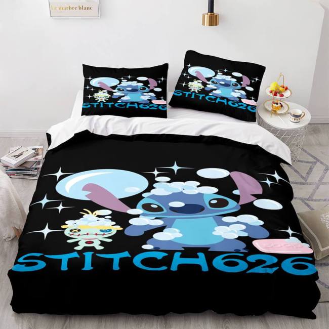 Lilo And Stitch Bedding Set Quilt Duvet Covers Kids Bed Sheets Sets