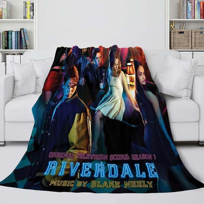 Riverdale Blanket Flannel Fleece Throw Cosplay Blanket Christmas Gift