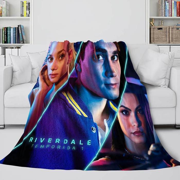 Riverdale Blanket Flannel Fleece Blanket Quilt Throw Cosplay Blanket