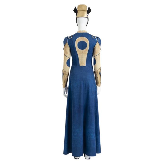 Eternals Ajak Dress Outfits Halloween Carnival Suit Cosplay Costume
