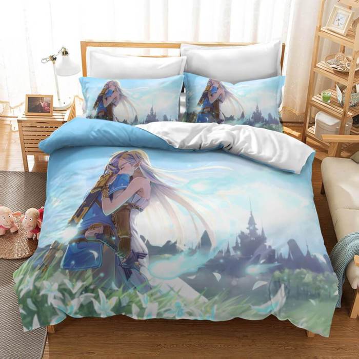 The Legend Of Zelda Cosplay Bedding Quilt Duvet Covers Bed Sheets Sets