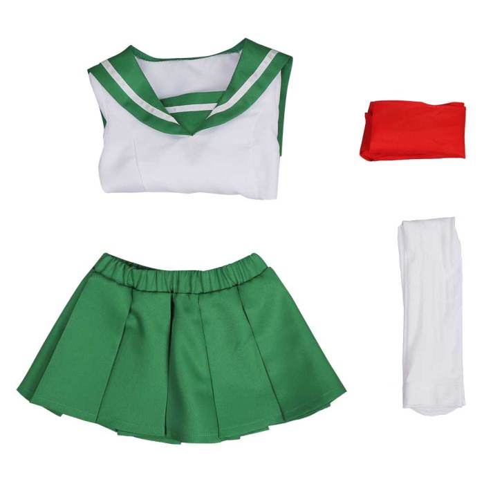 Anime Inuyasha - Higurashi Kagome Costume For Kids Children Christmas Carnival Suit Cosplay Costume