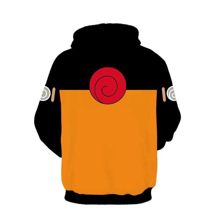 Naruto Anime Uzumaki Naruto Yellow Cosplay Adult Unisex 3D Printed Hoodie Sweatshirt Pullover