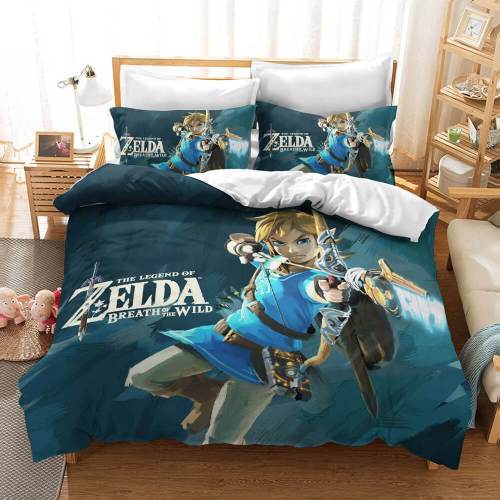 The Legend Of Zelda Cosplay Bedding Quilt Duvet Covers Bed Sheets Sets