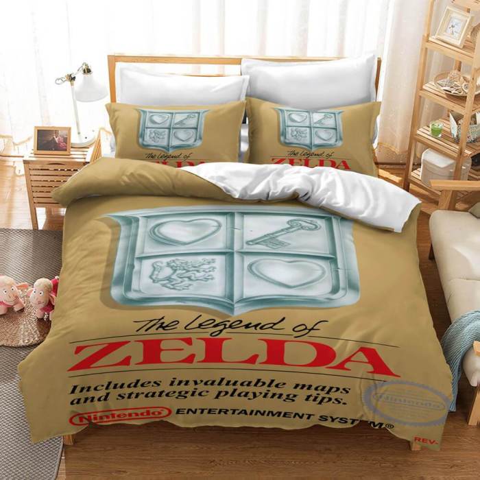 The Legend Of Zelda Cosplay Bedding Duvet Covers Bed Sheets Sets