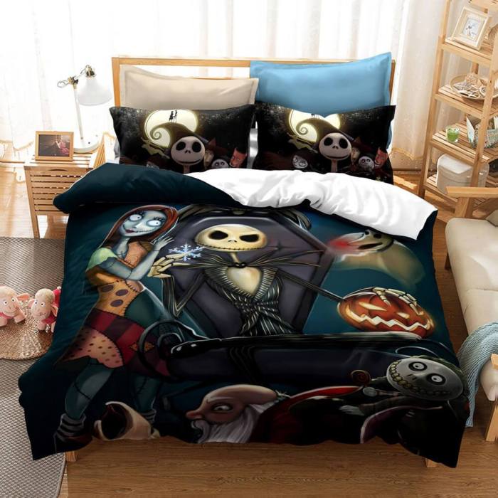 The Nightmare Before Christmas Bedding Set Quilt Duvet Cover Sets
