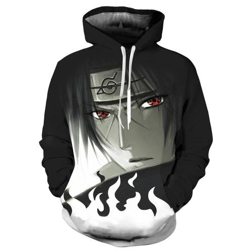 Naruto Anime Itachi Uchiha Hoodie Sweatshirt Pullover