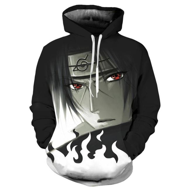 Naruto Anime Itachi Uchiha Hoodie Sweatshirt Pullover