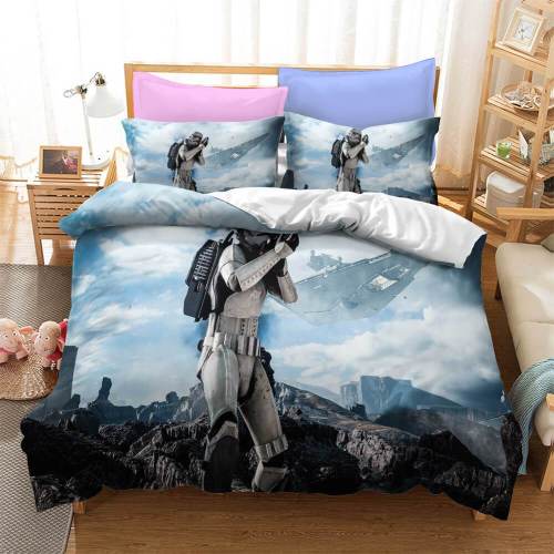 Star Wars Skywalker Cosplay Bedding Set Duvet Covers Bed Sheets Sets