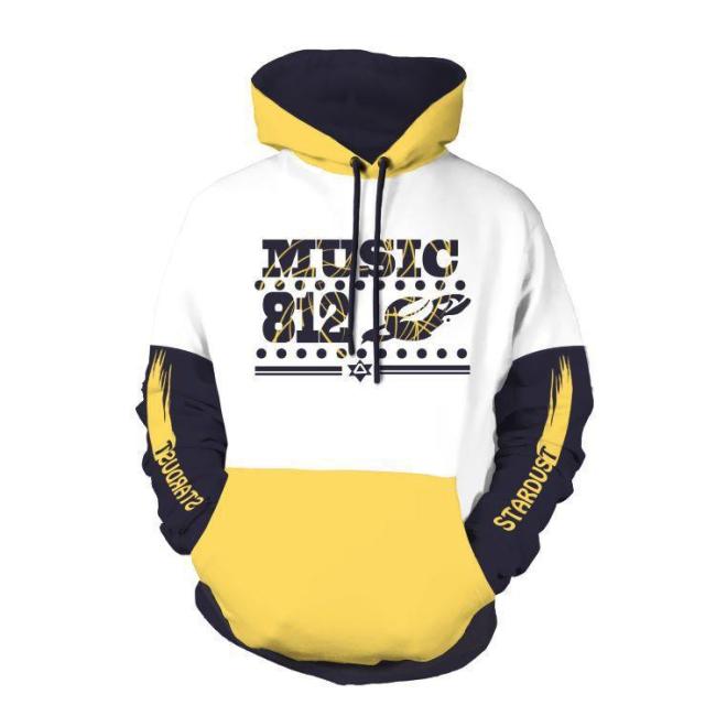 My Hero Academy Anime Star Dust Music 812 Cosplay Adult Unisex 3D Printed Hoodie Sweatshirt Pullover