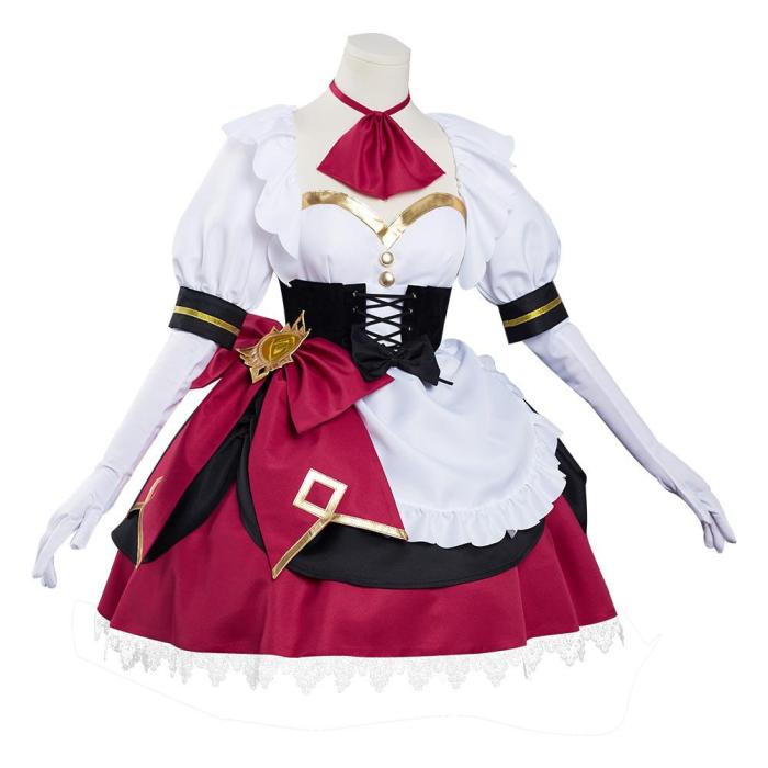 Genshin Impact Noelle Maid Dress Outfits Halloween Carnival Suit Cosplay Costume