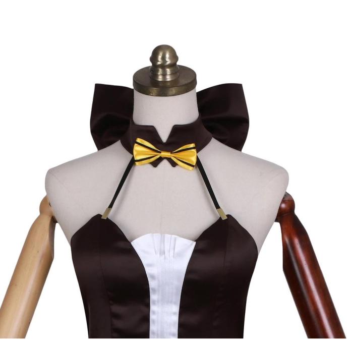 Genshin Impact Xiangling Concert Dress Christmas Carnival Suit Cosplay Costume