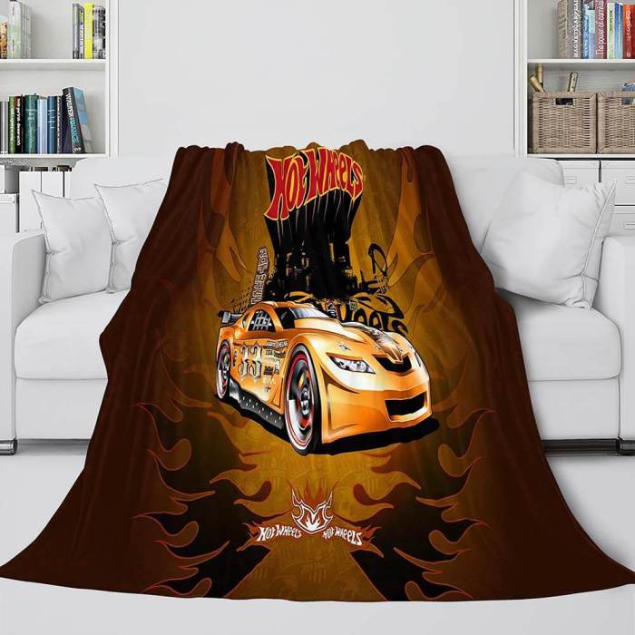 Wheels Blanket Flannel Fleece Blanket Quilt Throw Cosplay Bedding