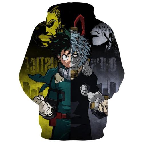 Arrival My Hero Academy Anime 2 Cosplay Adult Unisex 3D Printed Hoodie Sweatshirt Pullover