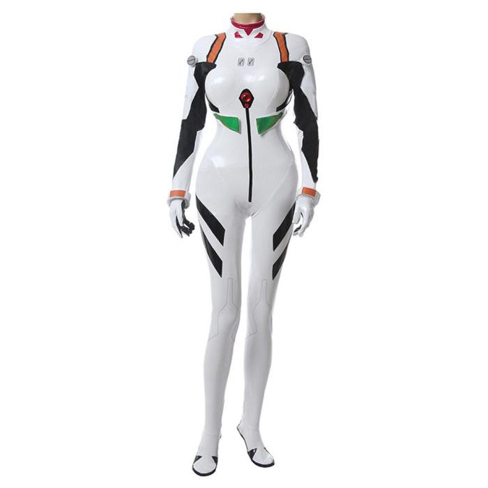 Neon Genesis Evangelion Eva -Ayanami Rei Jumpsuit Outfits Halloween Carnival Suit Cosplay Costume