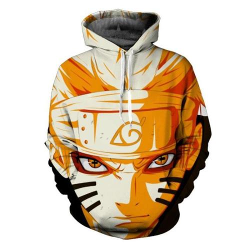 Naruto Anime Uzumaki Naruto Cat Style Cosplay Adult Unisex 3D Printed Hoodie Sweatshirt Pullover