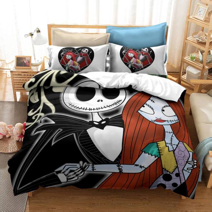 The Nightmare Before Christmas Bedding Set Quilt Duvet Cover Sets