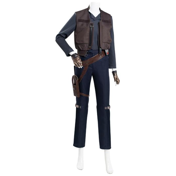 Movie Rogue One: A Star Wars Story - Jyn Erso Outfits Halloween Carnival Suit Cosplay Costume