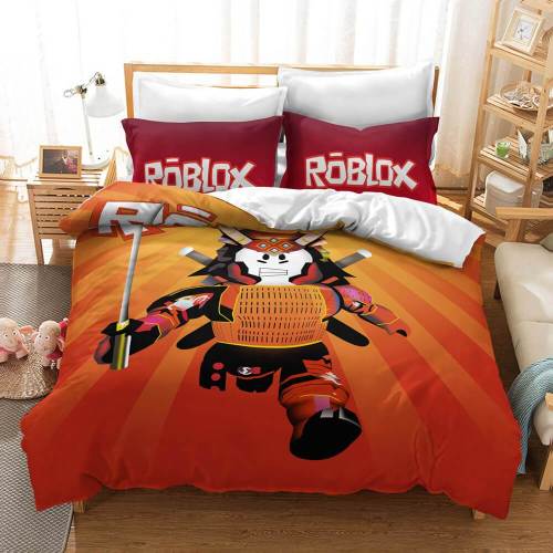 Roblox Cosplay Kids Bedding Set Duvet Covers Christmas Bed Sheets Sets