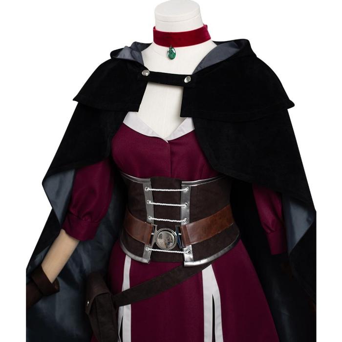 The Witcher: Nightmare Of The Wolf- Tetra Gilcrest Outfit Halloween Carnival Suit Cosplay Costume
