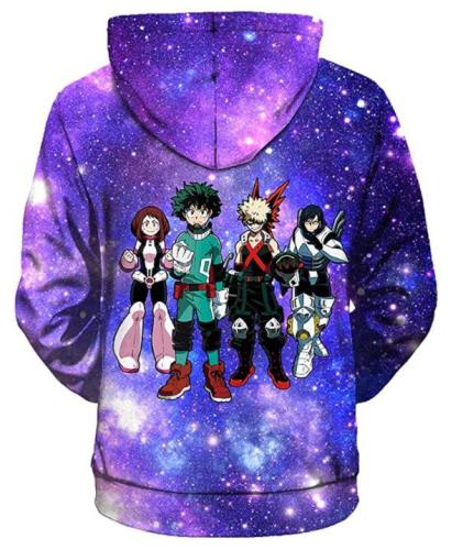 Arrival My Hero Academy Anime Cosplay Adult Unisex 3D Printed Hoodie Sweatshirt Pullover
