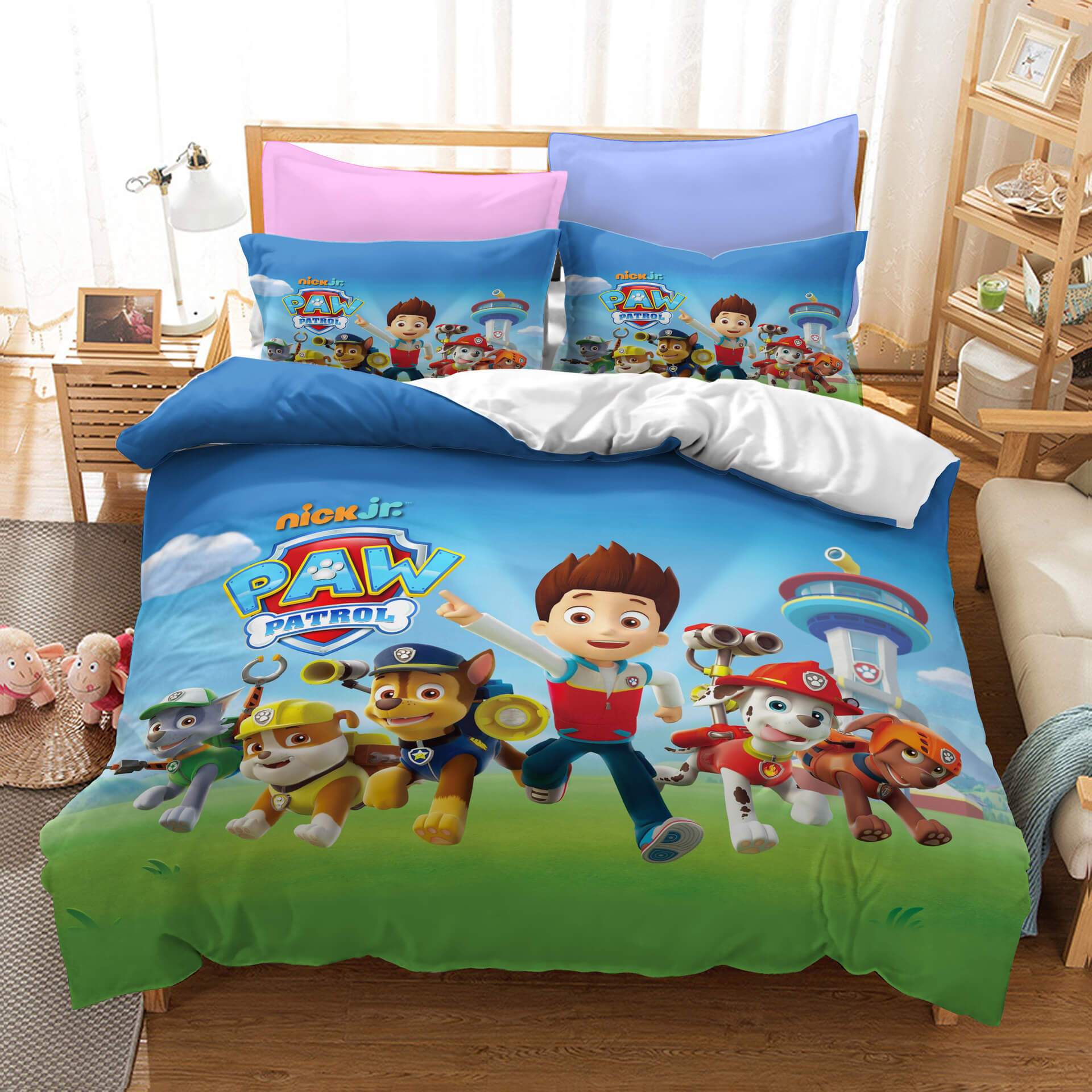 Kids Duvet Cover Quilt Bed Sheets Sets 
