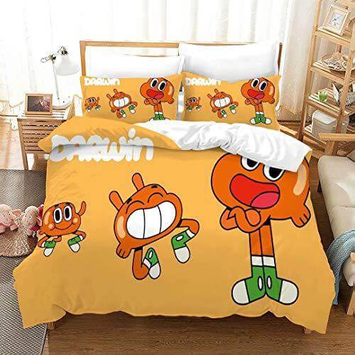 The Amazing World Of Gumball Bedding Set Duvet Cover Bed Sheets Sets