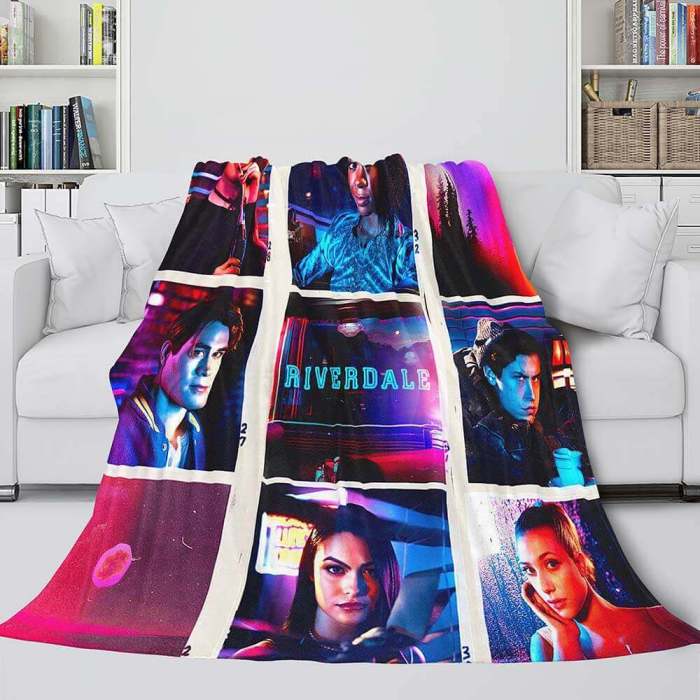 Riverdale Blanket Flannel Fleece Blanket Quilt Throw Cosplay Blanket