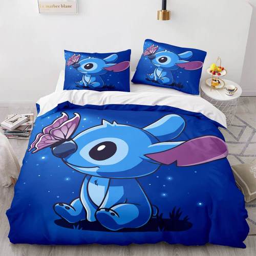 Lilo And Stitch Bedding Set Quilt Duvet Covers Kids Bed Sheets Sets