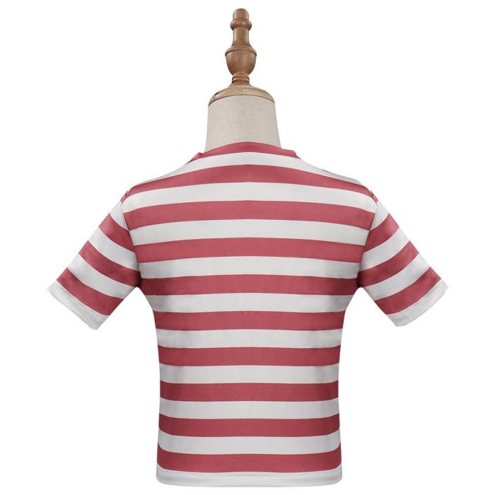 The Addams Family 2 - Pugsley Addams T-Shirt Halloween Carnival Suit Cosplay Costume
