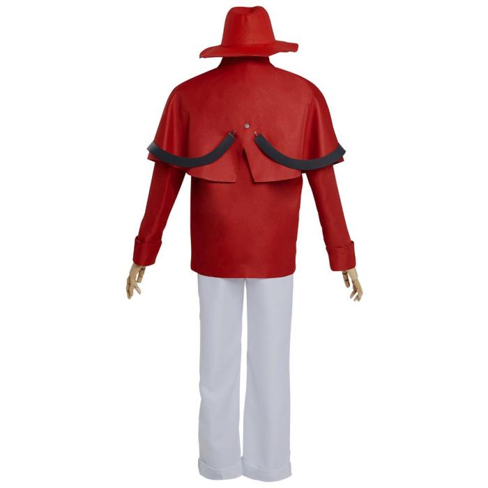 Anime The Vampire Dies In No Time - Ronald Coat Outfits Halloween Carnival Suit Cosplay Costume