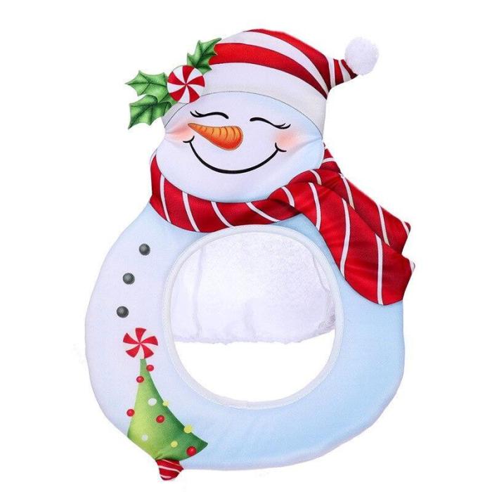 Santa Claus Cap  Christmas Decorations Adult Kid Snowman Headgear Christmas Hat  Year Supplies Cosplay Holiday Party Props