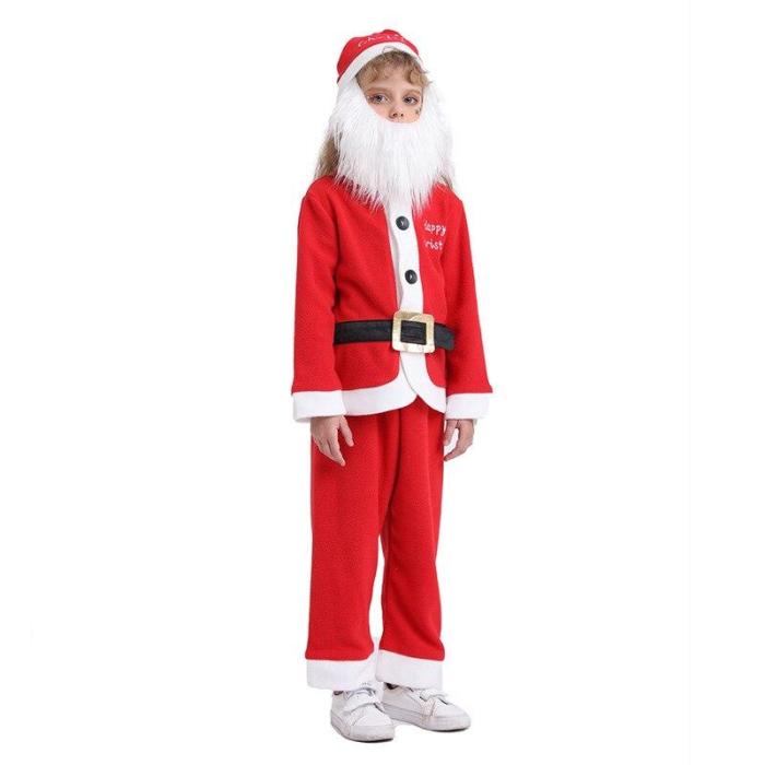 Christmas Clothes Children Santa?Claus Boys And Girls Festival Party Cosplay Suit ?Year? Child Costume With Christmas?
