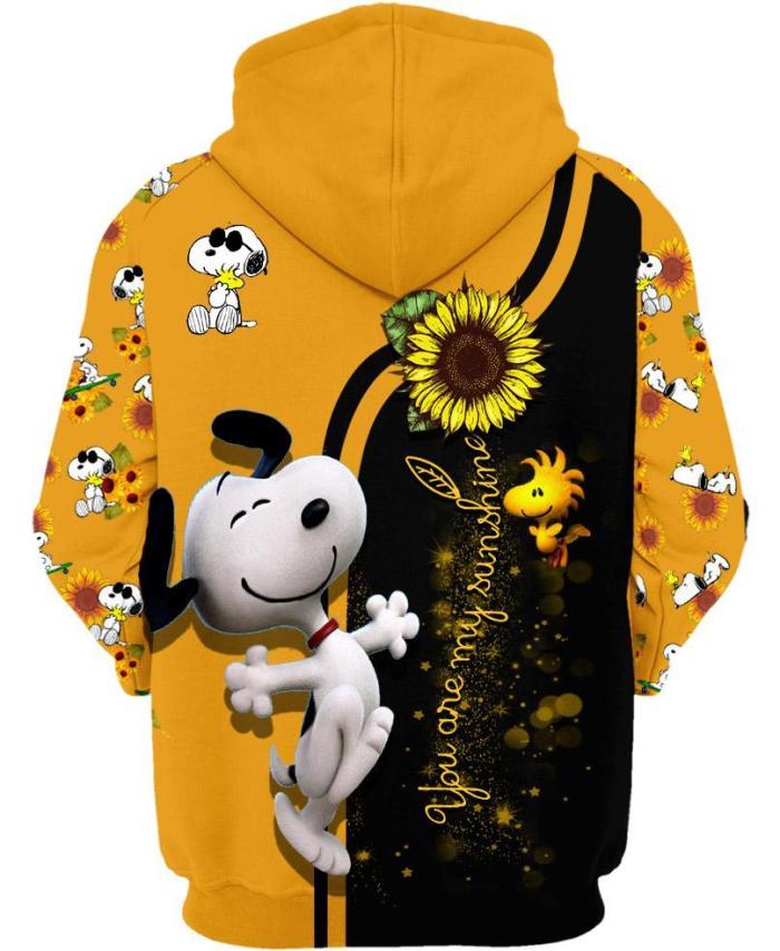  You Are My Sunshine  Snoopy Hoodie