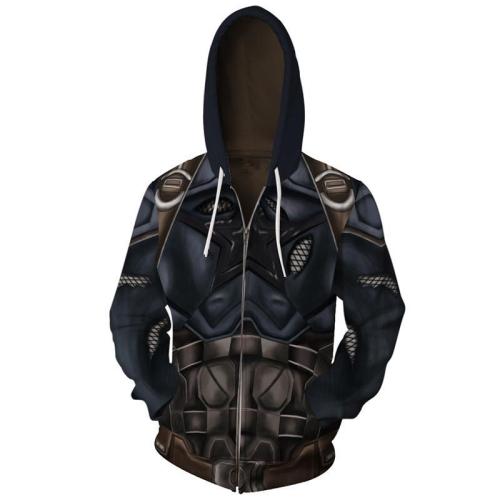 The Falcon And The Winter Soldier Movie Captain America  Style Cosplay Adult Unisex 3D Printed Hoodie Sweatshirt Jacket With Zipper