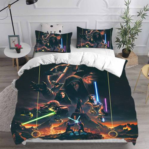 Star Wars Revenge Of The Sith Bedding Set Duvet Covers Bed Sheets Sets