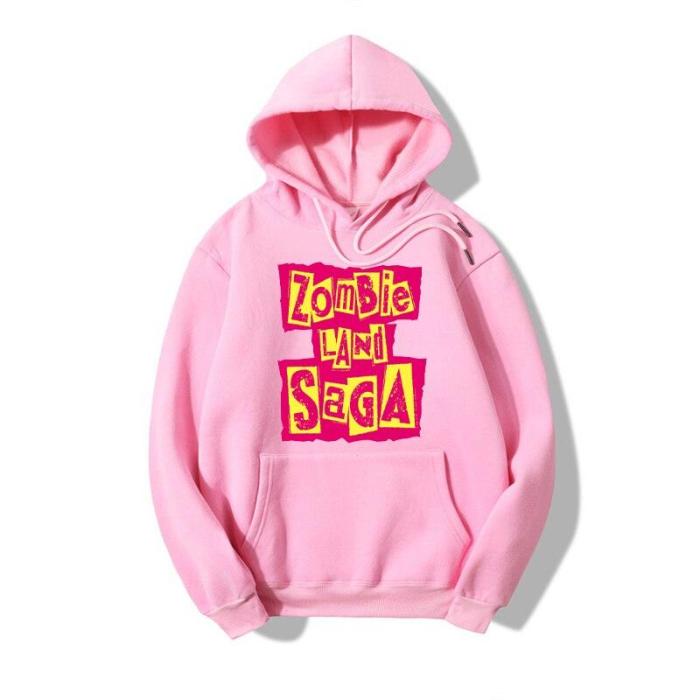 Zombieland Saga Letter Printing Sweatshirt Women Kawaii Clothing Aesthetic Streetwears Hip Hop Graphic Harajuku Plus Size Hoodie