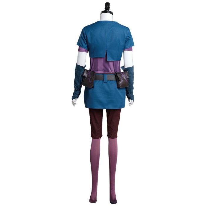 Arcane: League Of Legends - Powder Jinx Outfits Halloween Carnival Suit Cosplay Costume