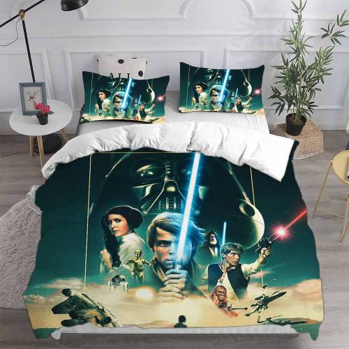 Star Wars A  Hope Cosplay Bedding Set Duvet Cover Bed Sheets Sets