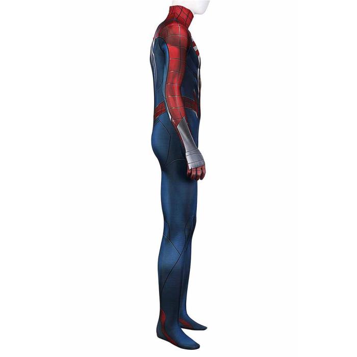 Spider-Man - Peter Parker  Men Jumpsuit Outfits Halloween Carnival Suit Cosplay Costume
