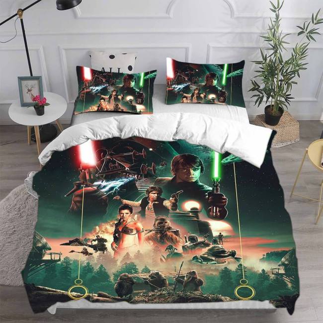 Star Wars Return Of The Jedi Bedding Set Duvet Covers Bed Sheets Sets