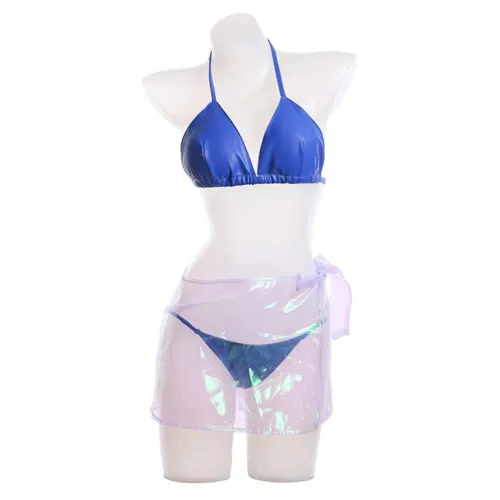 Lol League Of Legends Ahri / Akali Swimwear Outfits Halloween Carnival Suit Cosplay Costume