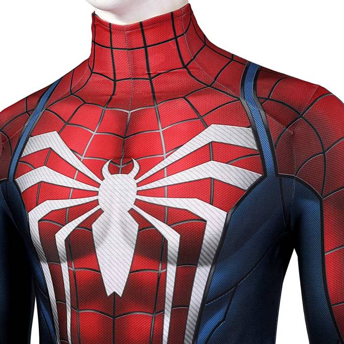 Spider-Man - Peter Parker  Men Jumpsuit Outfits Halloween Carnival Suit Cosplay Costume