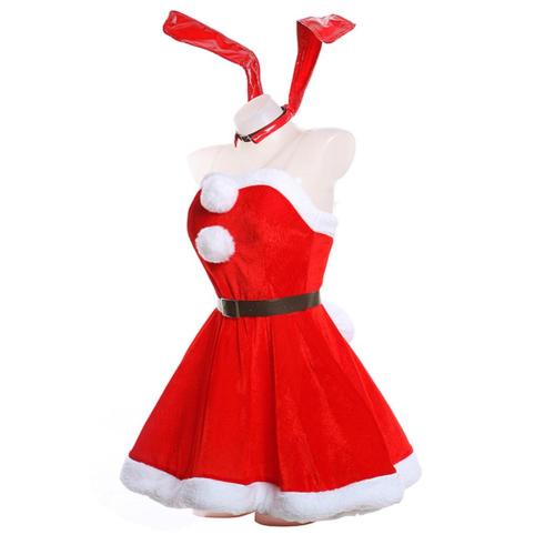 Rascal Does Not Dream Of Bunny Girl Senpai - Sakurajima Mai Christmas Cosplay Costume
