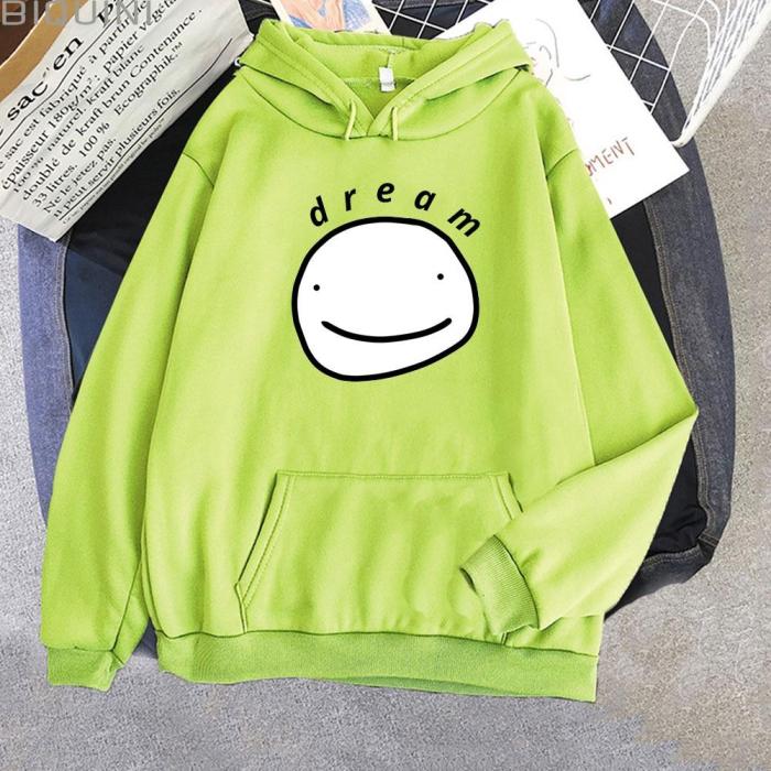 Hoodie Men Streetwear Cotton Pullover Dream Smp Sweatshirt Anime Unisex Smile Lil Peep Couple Clothes  Spring Harajuku Women