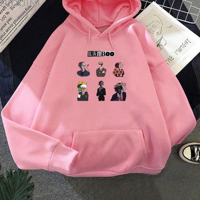 Ranboo Quackity My Beloved Hoodie Women Six Mode Cartoon Comic Print Harajuku Aesthetic Anime Oversized Sweatshirts Men Pullover