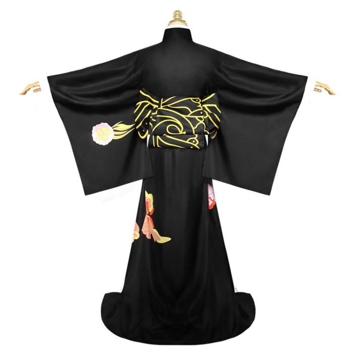 Demon Slayer: Kimetsu No Yaiba Kibutsuji Muzan Kimono Halloween Carnival Suit Cosplay Costume
