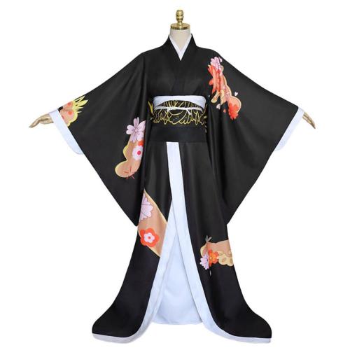 Demon Slayer: Kimetsu No Yaiba Kibutsuji Muzan Kimono Halloween Carnival Suit Cosplay Costume