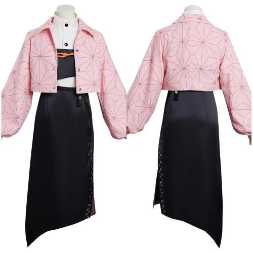 Demon Slayer: Kimetsu No Yaiba Kamado Nezuko Cosplay Costume